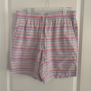 Talbots Pastel Striped Men's Athletic Shorts